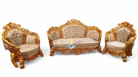 Luxury Italian-Inspired Wooden Sofa by Ace Wood Crafts | Premium Designer Sofa for Living Rooms Manufacturers, Suppliers in Saharanpur